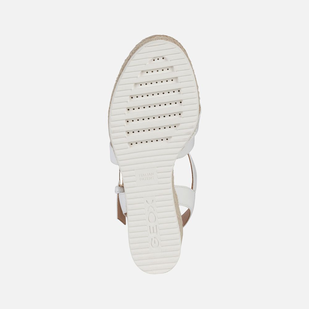 Sandalias Geox Senhora Branco - Ponza - NEKVQ2693